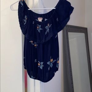 Off the shoulder top